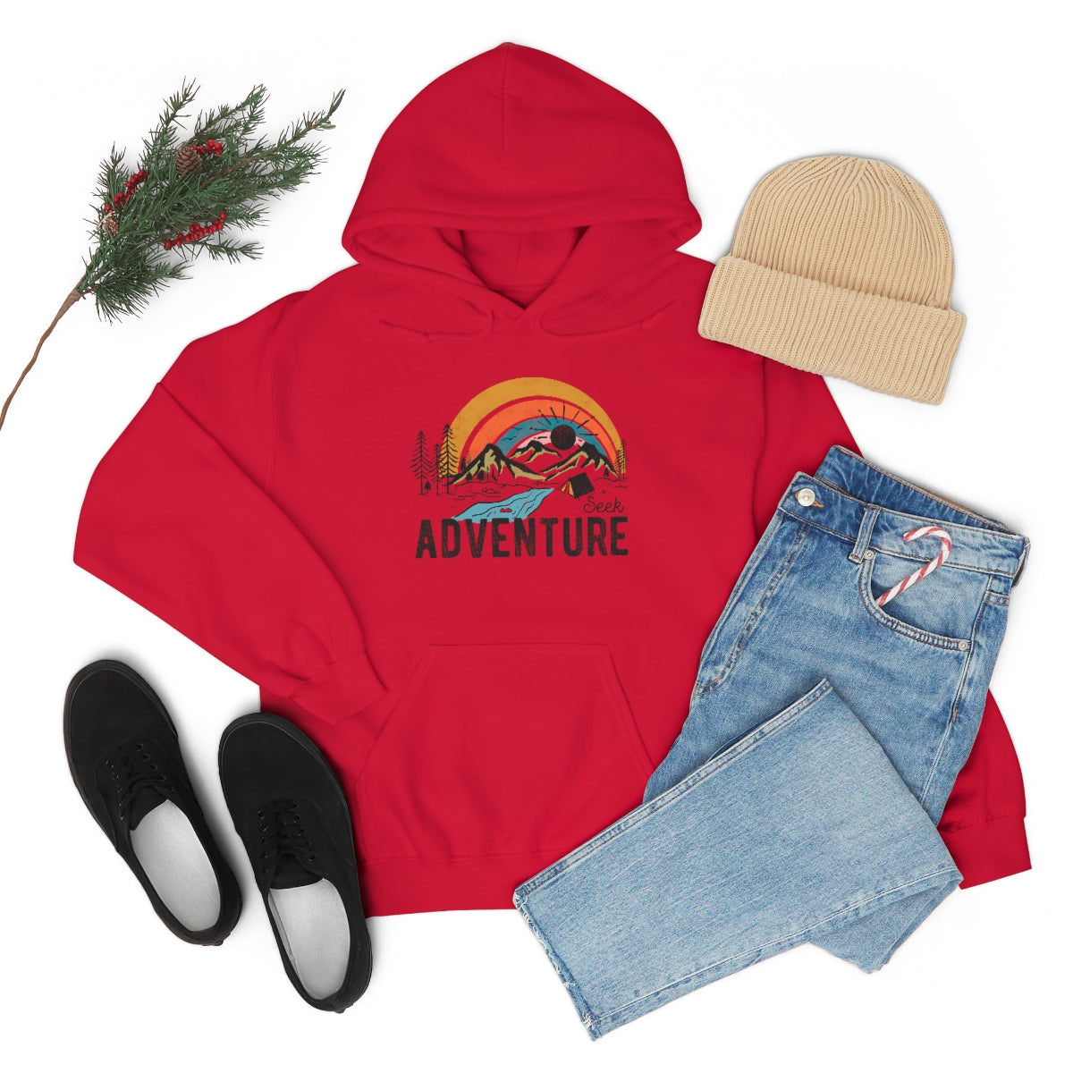 Seek Adventure Lovers Unisex Heavy Blend™ Hoodie