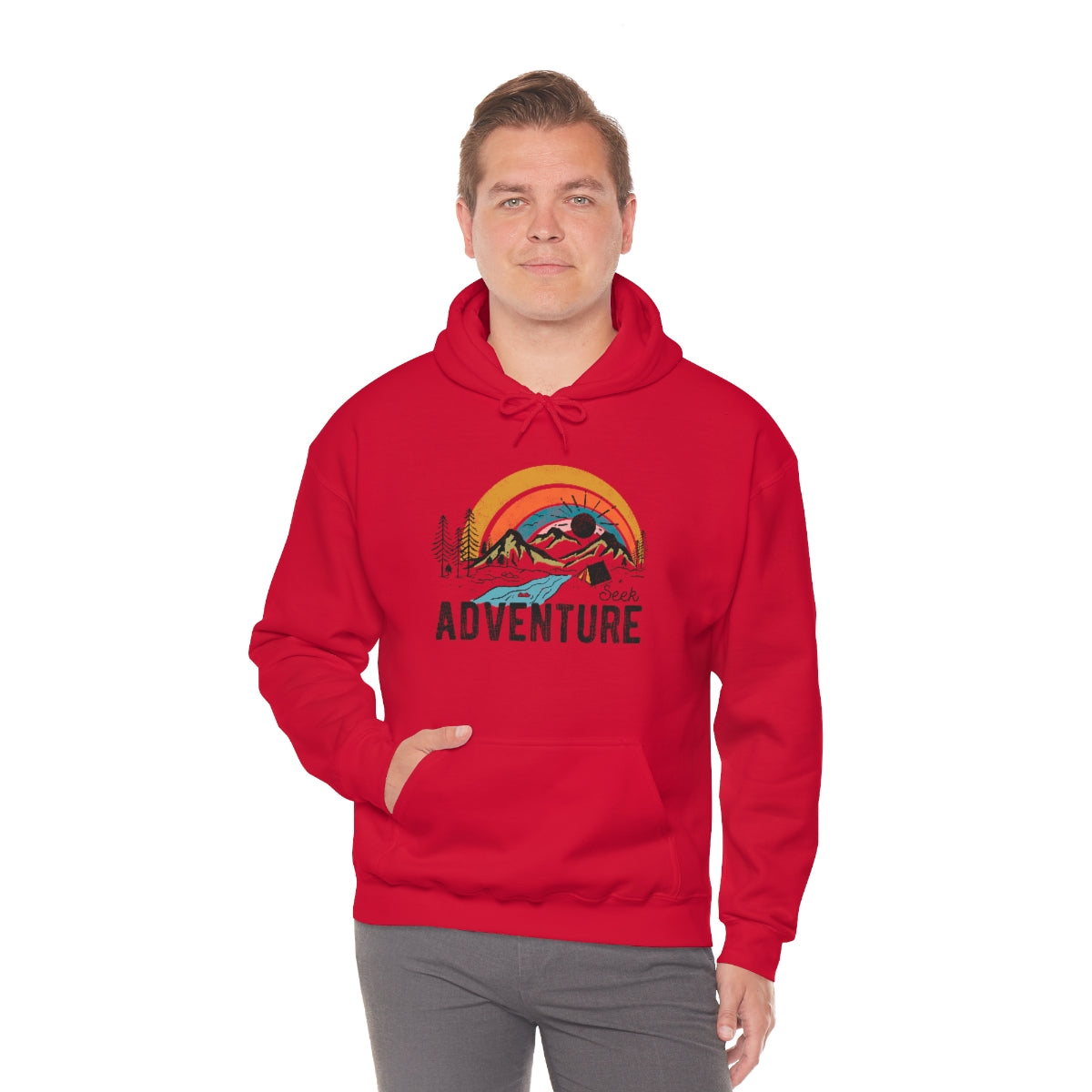 Seek Adventure Lovers Unisex Heavy Blend™ Hoodie