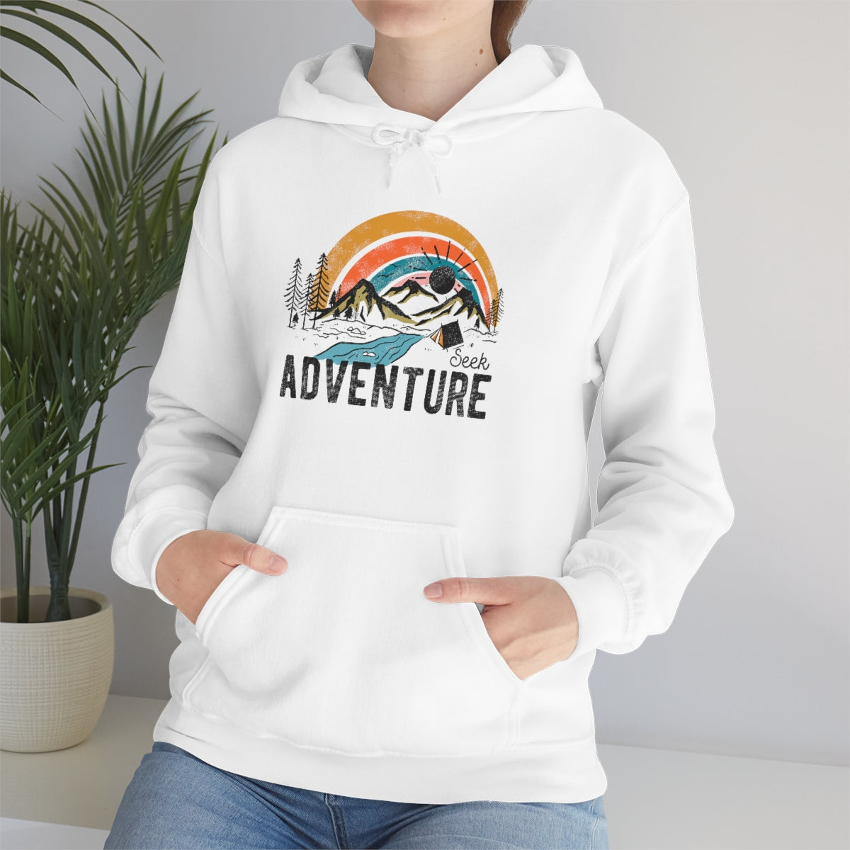 Seek Adventure Lovers Unisex Heavy Blend™ Hoodie