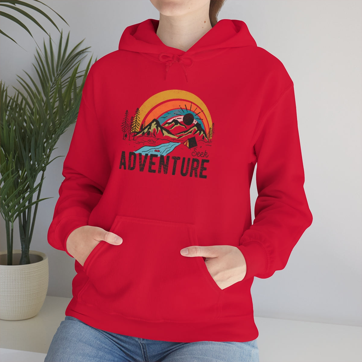 Seek Adventure Lovers Unisex Heavy Blend™ Hoodie