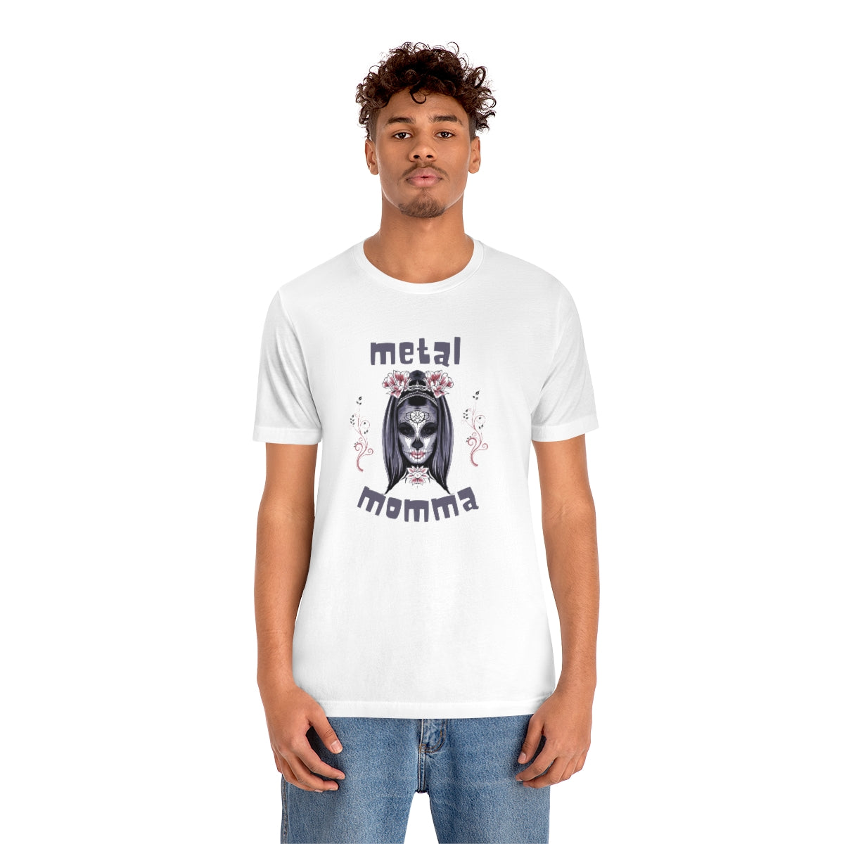 Metal Momma Mother's Day Gift Unisex Jersey Short Sleeve T-Shirt