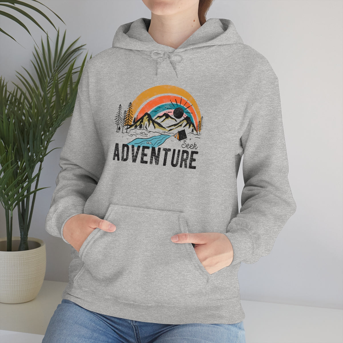 Seek Adventure Lovers Unisex Heavy Blend™ Hoodie