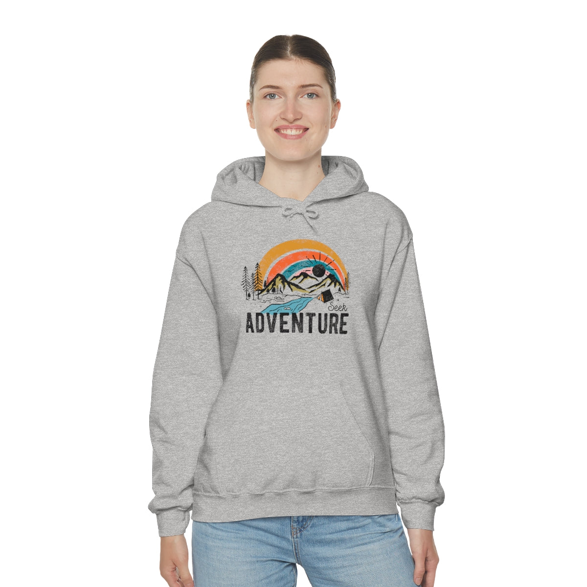 Seek Adventure Lovers Unisex Heavy Blend™ Hoodie