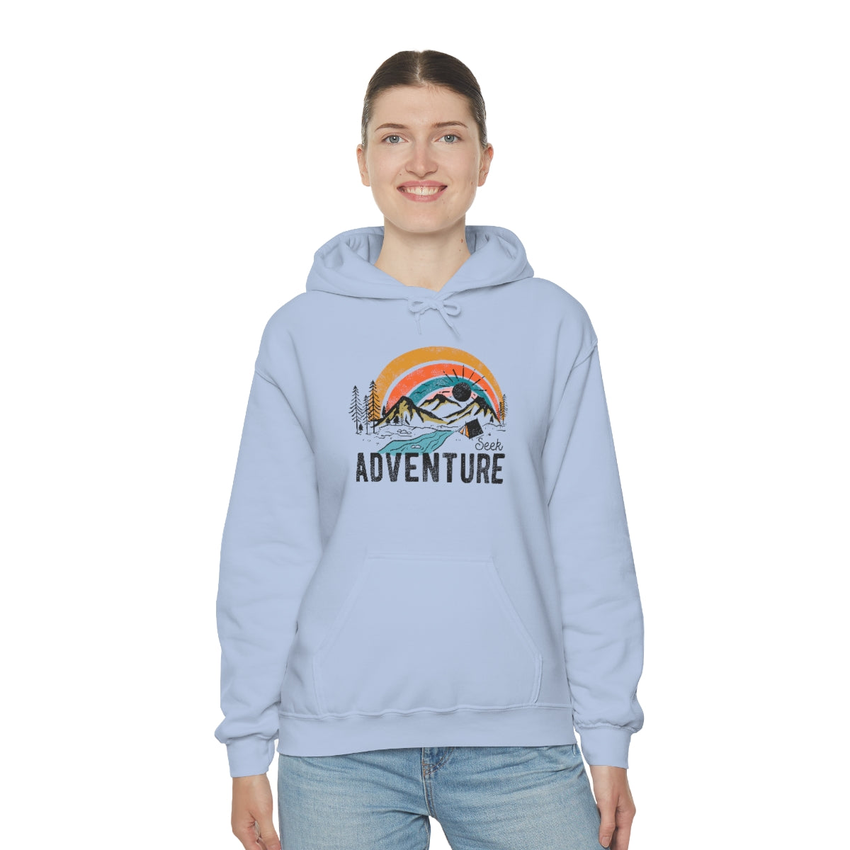 Seek Adventure Lovers Unisex Heavy Blend™ Hoodie