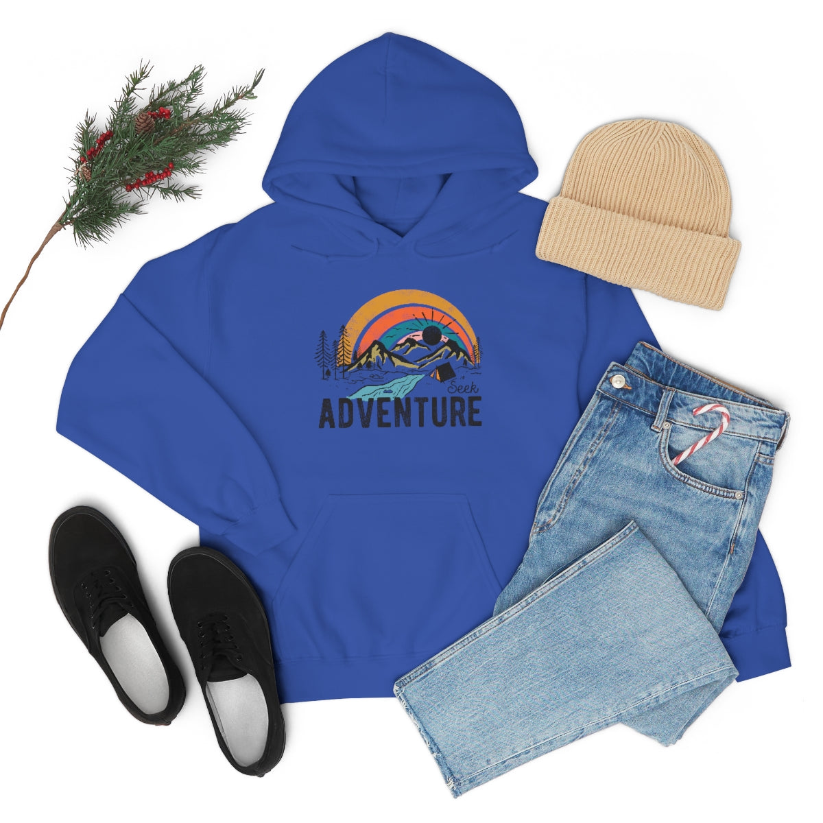 Seek Adventure Lovers Unisex Heavy Blend™ Hoodie