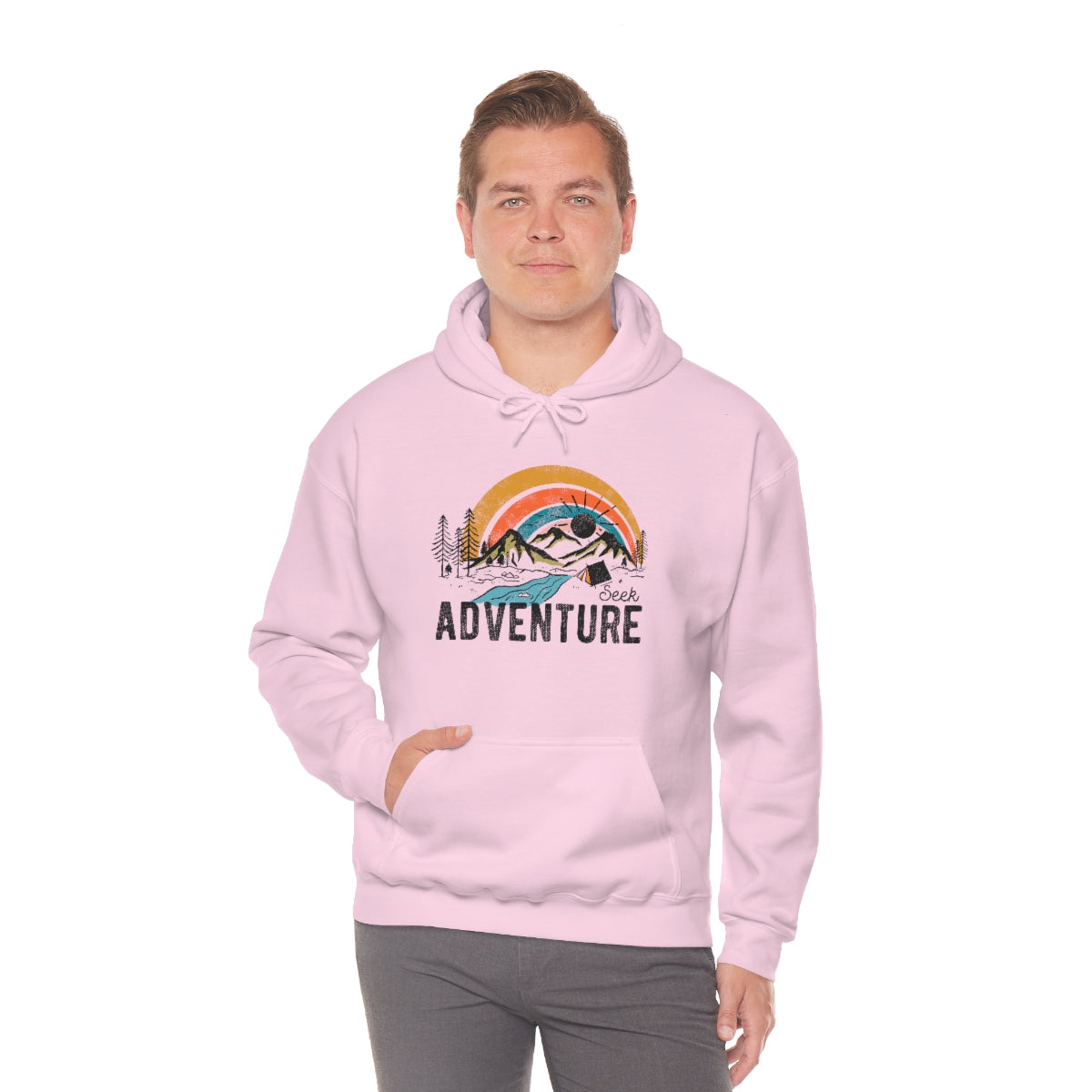 Seek Adventure Lovers Unisex Heavy Blend™ Hoodie