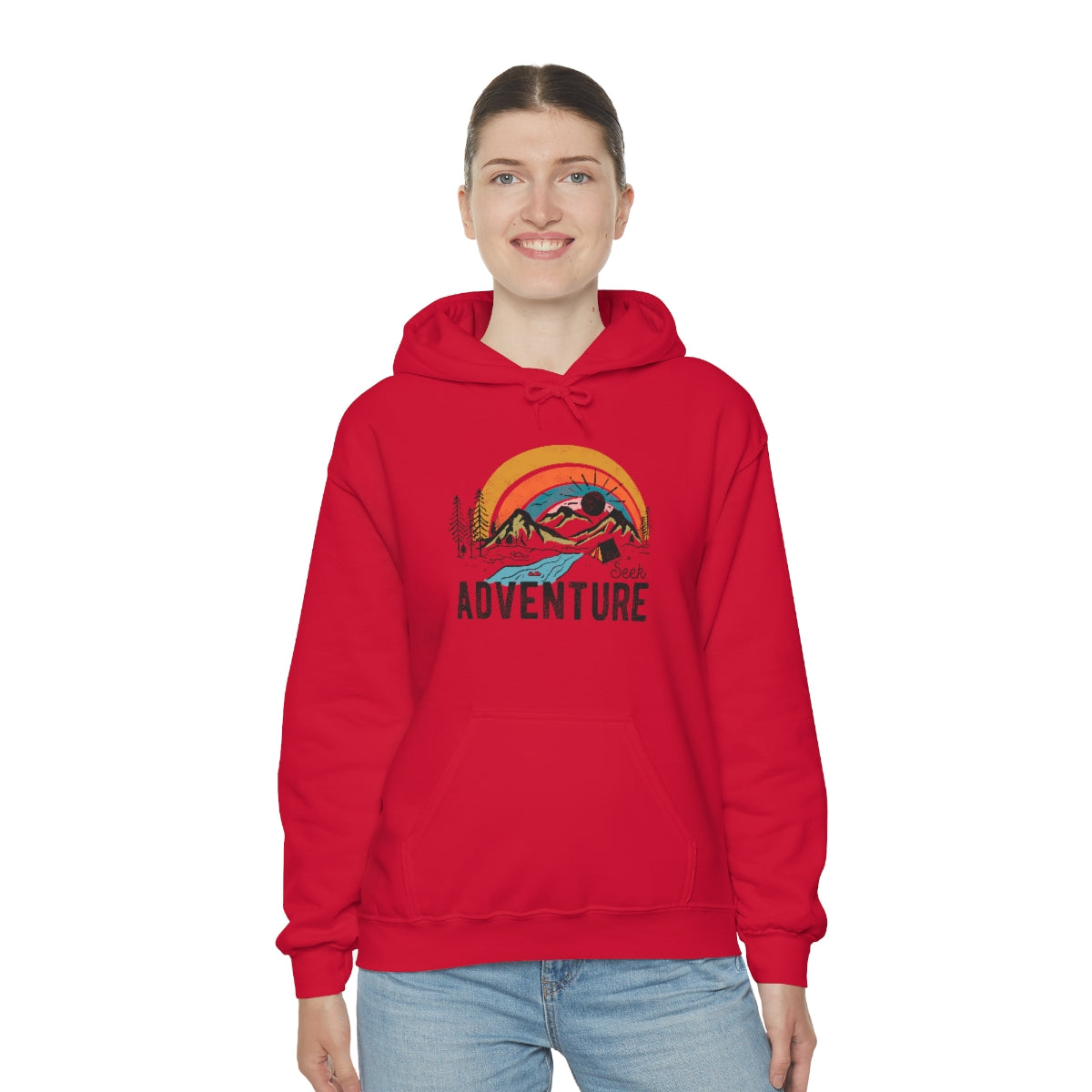 Seek Adventure Lovers Unisex Heavy Blend™ Hoodie