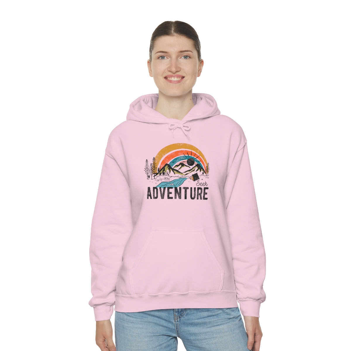 Seek Adventure Lovers Unisex Heavy Blend™ Hoodie