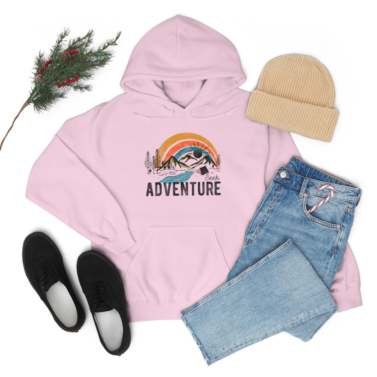 Seek Adventure Lovers Unisex Heavy Blend™ Hoodie