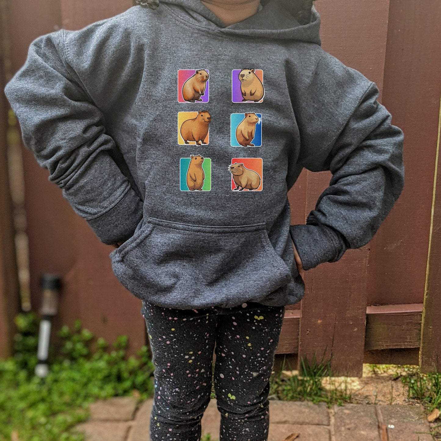 Capybara Kids Hoodie, Capybara Youth Sweatshirt, Gift for Kids Capybara Lover