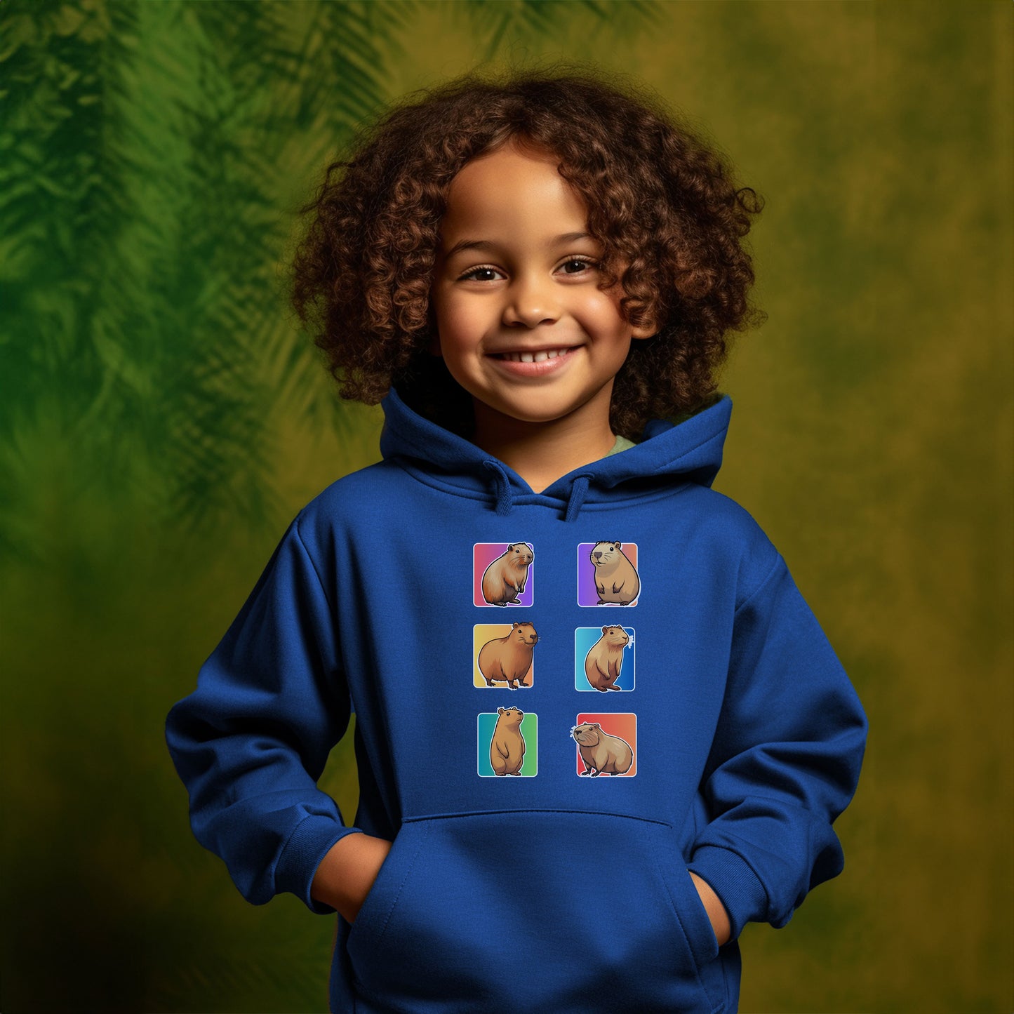 Capybara Kids Hoodie, Capybara Youth Sweatshirt, Gift for Kids Capybara Lover