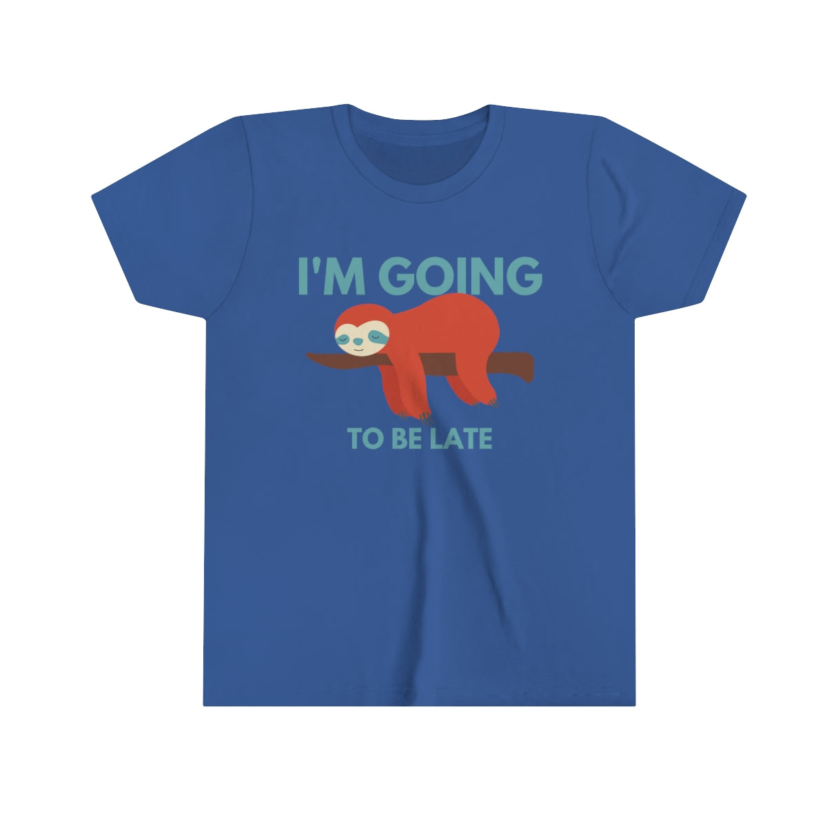 I'm Going to be Late Youth Short Sleeve T-Shirt