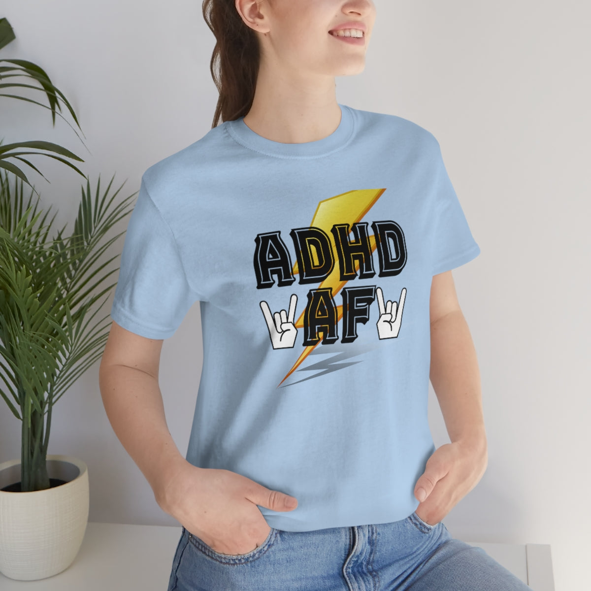 ADHD AF Unisex Jersey Short Sleeve T-Shirt