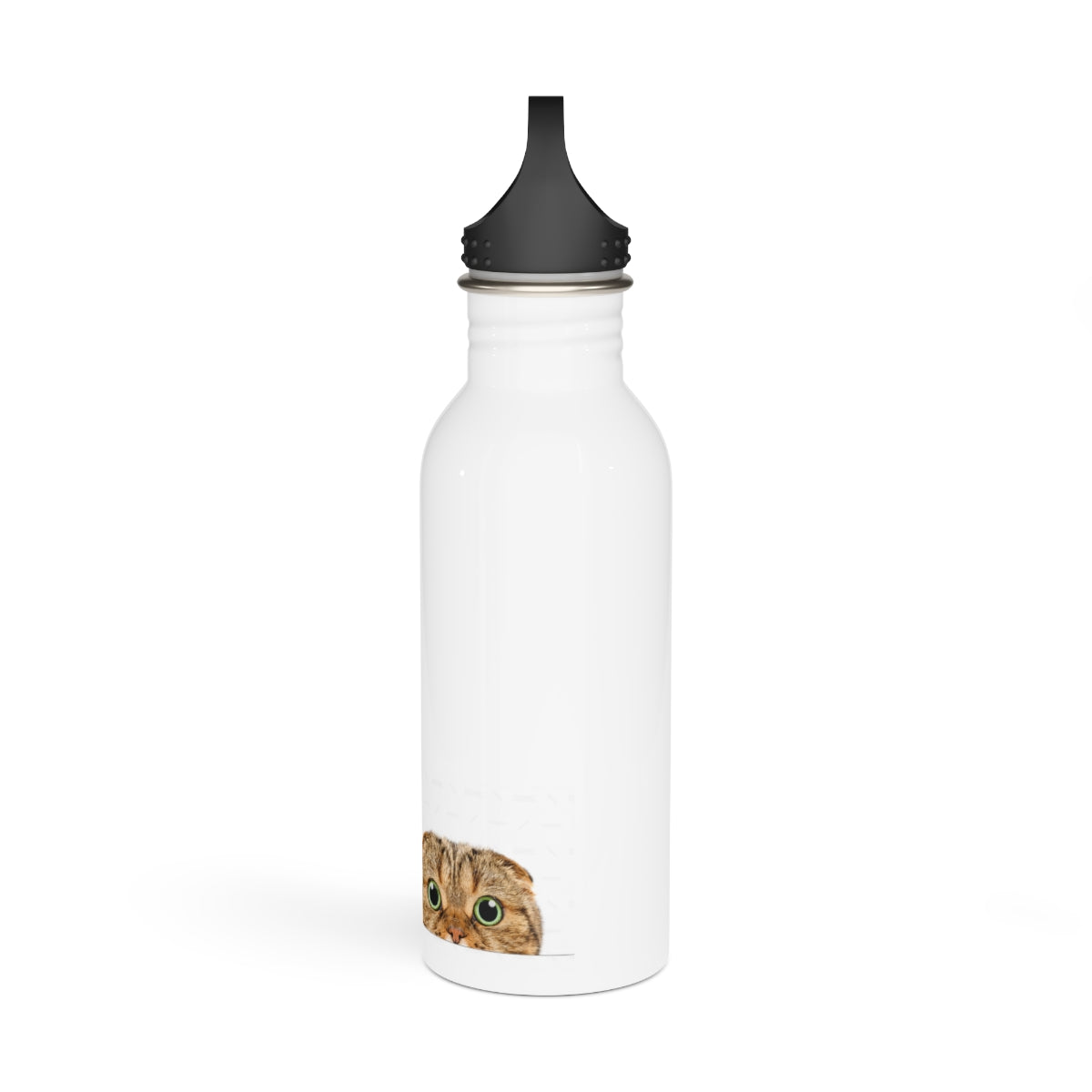 Peekaboo Kitty Stainless Steel Water Bottle