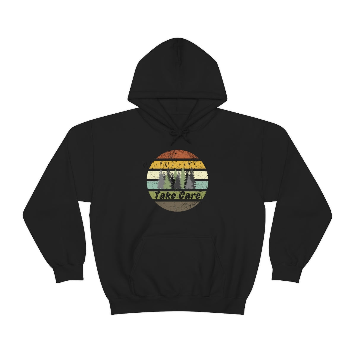 Take Care Hiking Camping Unisex Heavy Blend™ Hoodie