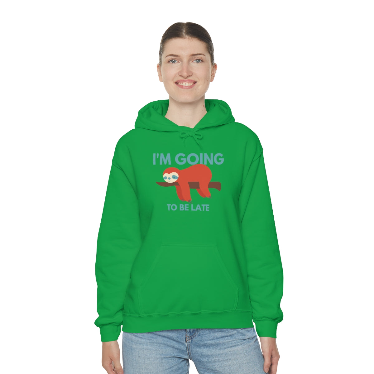 I'm Going to be Late Funny Unisex Heavy Blend™ Hoodie