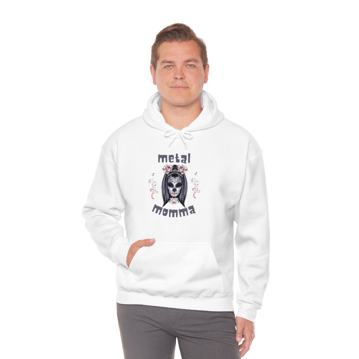 Metal Momma Mother's Day Gift Unisex Heavy Blend™ Hoodie