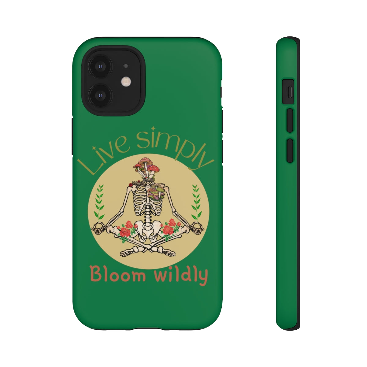 Live Simply Bloom Wildly, Nature Lovers, Gardener Gift Tough Cases