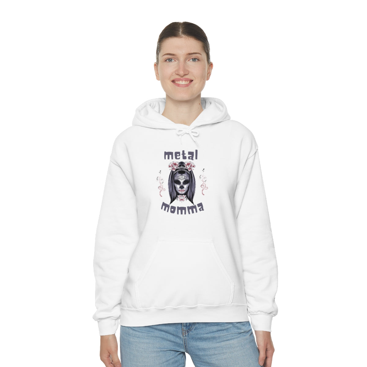 Metal Momma Mother's Day Gift Unisex Heavy Blend™ Hoodie