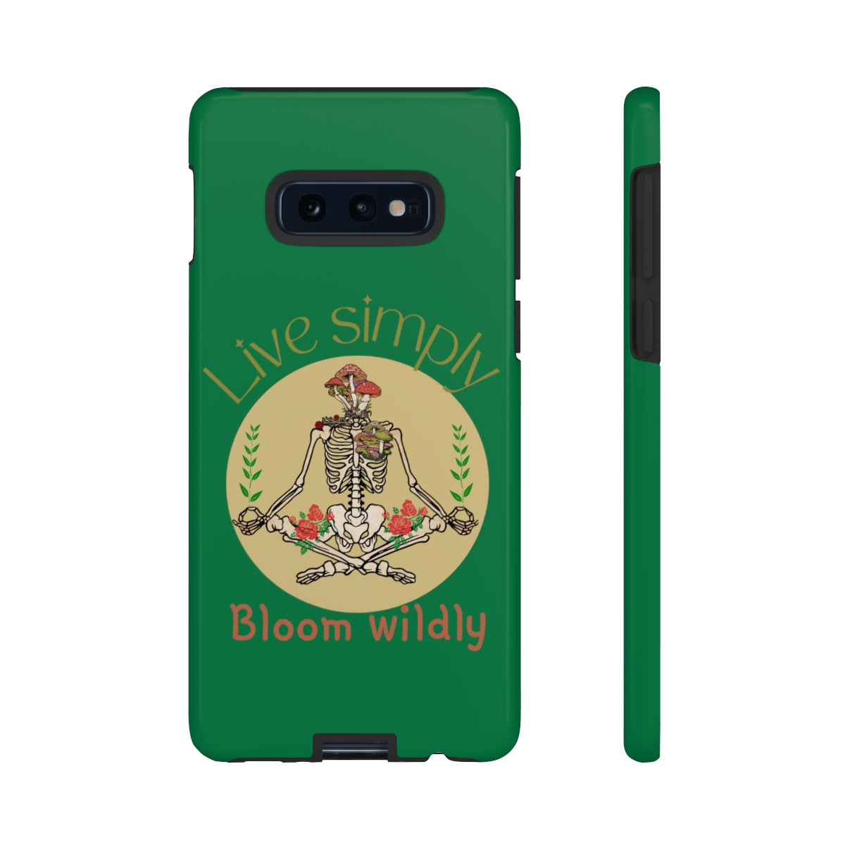 Live Simply Bloom Wildly, Nature Lovers, Gardener Gift Tough Cases