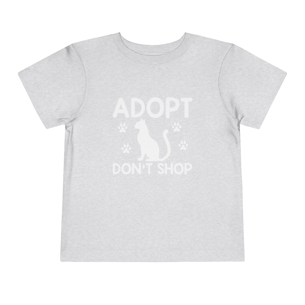 Adopt Don't Shop Toddler Short Sleeve T-Shirt