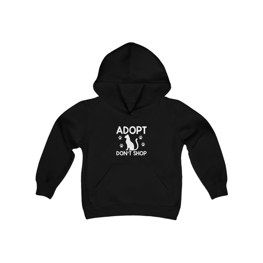 Adopt Don't Shop Youth Heavy Blend Hoodie