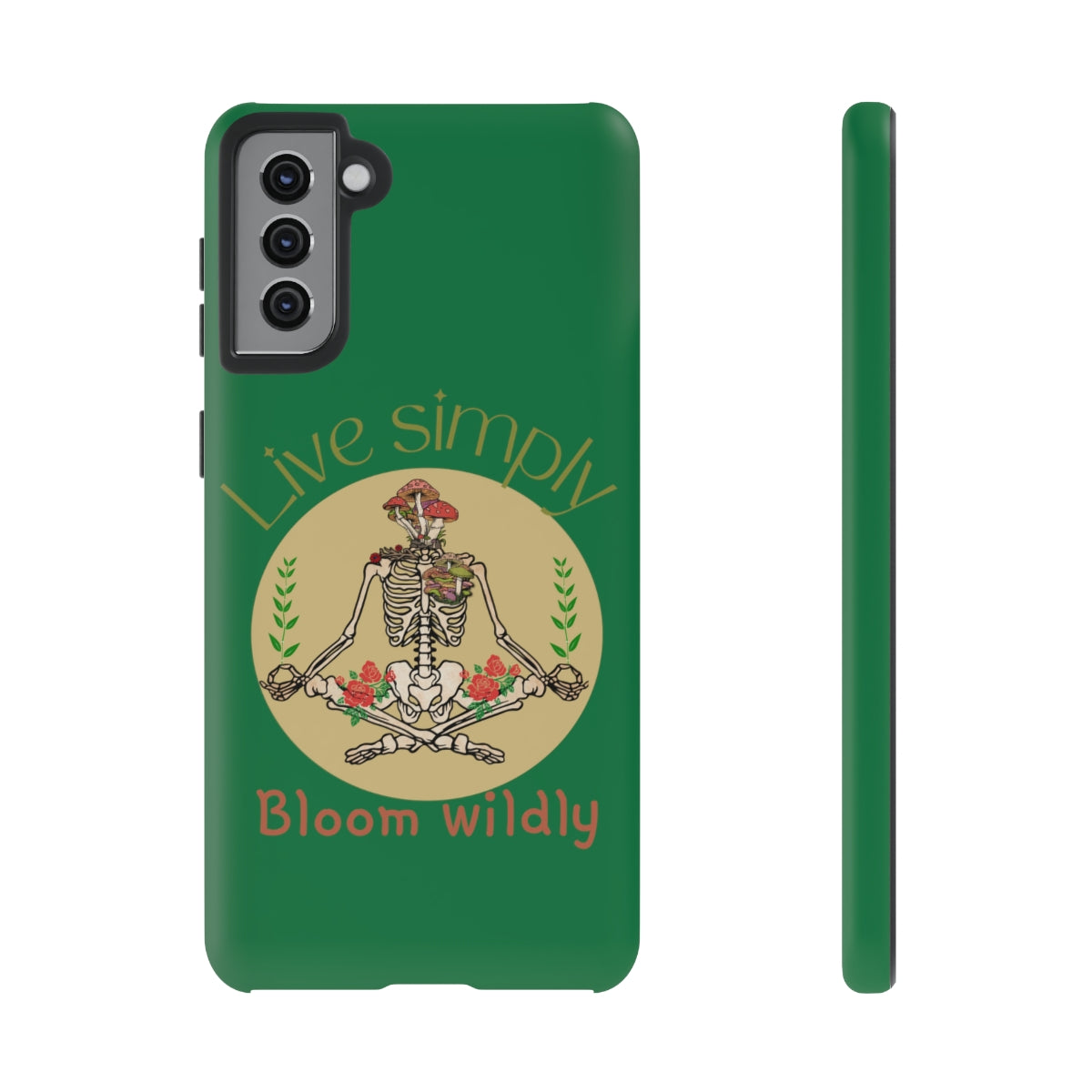 Live Simply Bloom Wildly, Nature Lovers, Gardener Gift Tough Cases