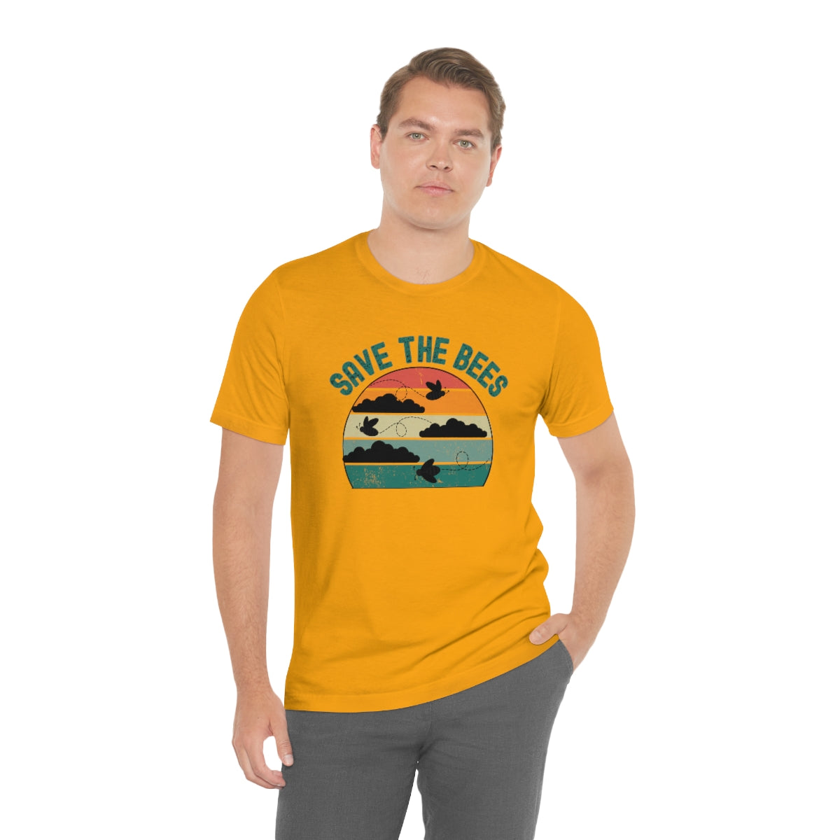 Save the Bees Unisex Jersey Short Sleeve T-Shirt