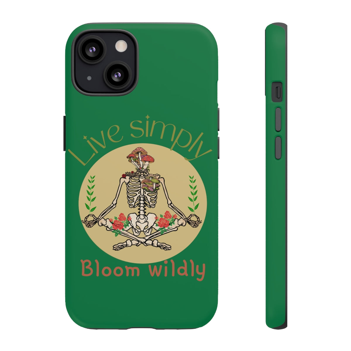 Live Simply Bloom Wildly, Nature Lovers, Gardener Gift Tough Cases