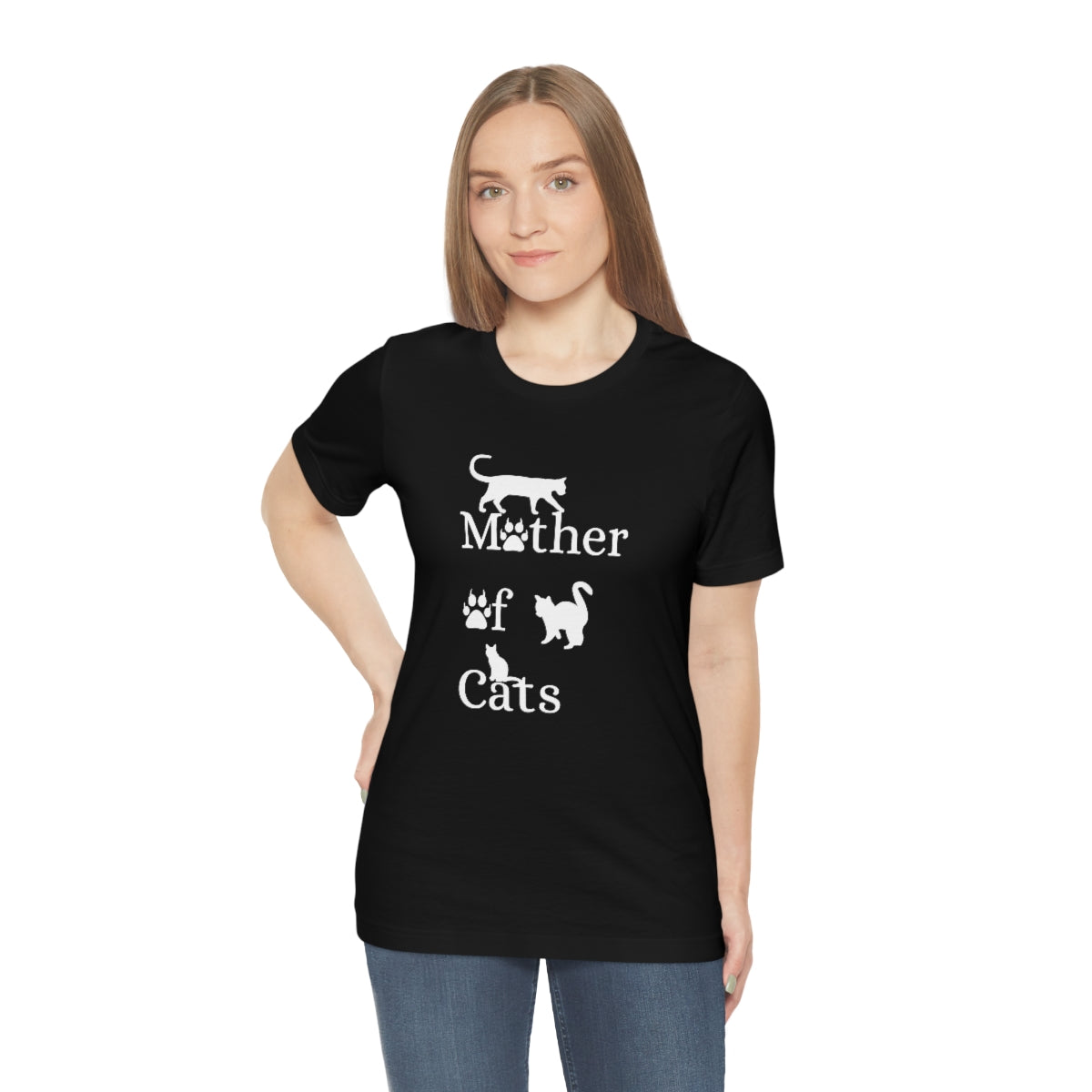 Mother of Cats Unisex Jersey Short Sleeve T-Shirt