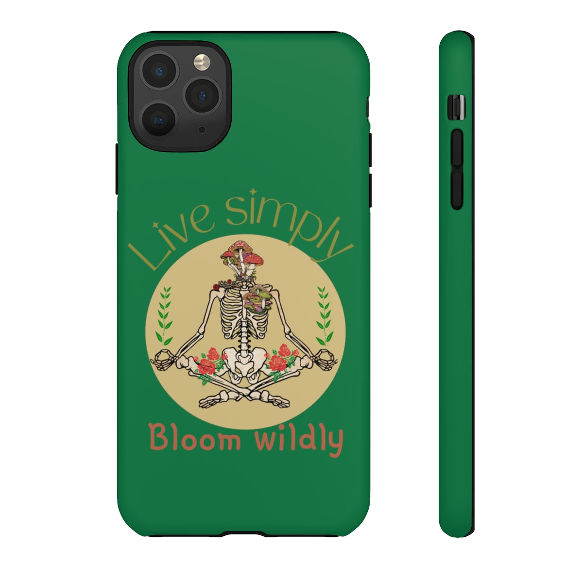 Live Simply Bloom Wildly, Nature Lovers, Gardener Gift Tough Cases