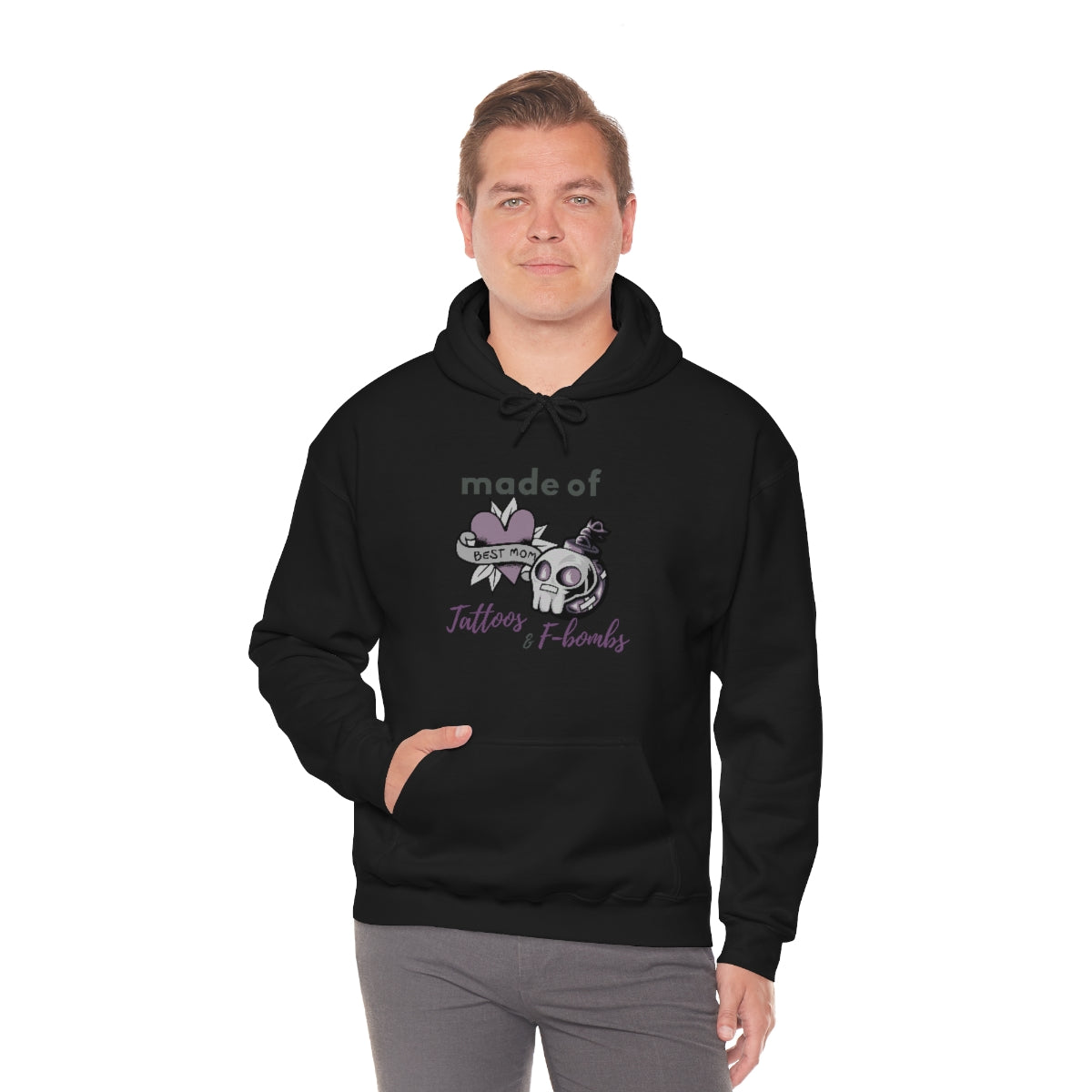 Made of Tattoos and F-bombs Unisex Heavy Blend™ Hoodie