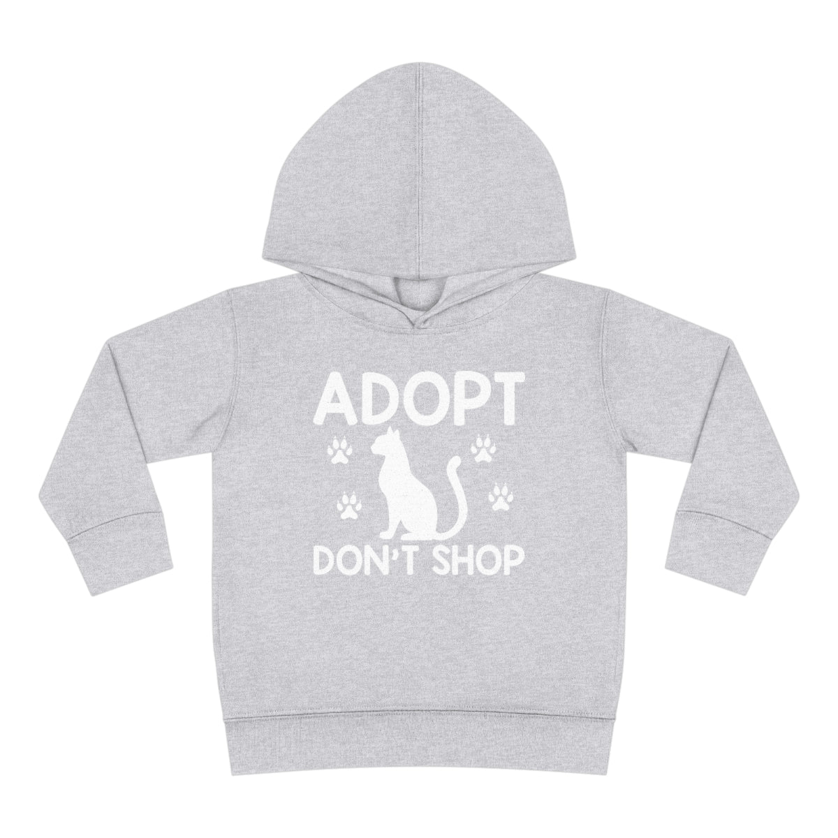 Adopt Don't Shop Toddler Pullover Fleece Hoodie