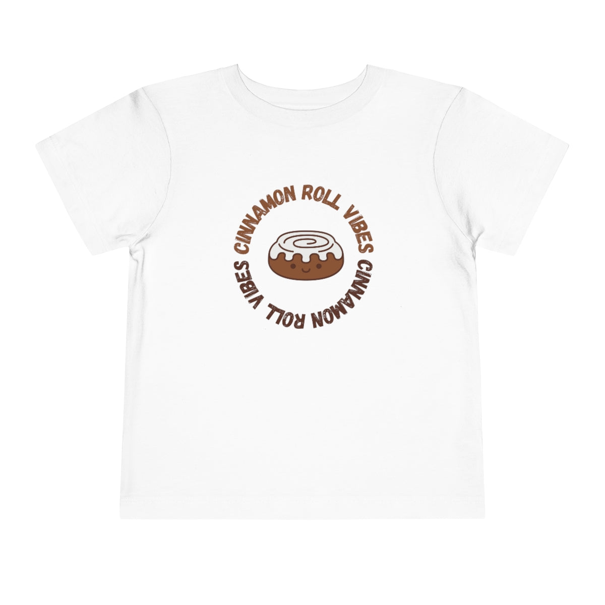 Cinnamon Roll Vibes Cute Toddler T-shirt