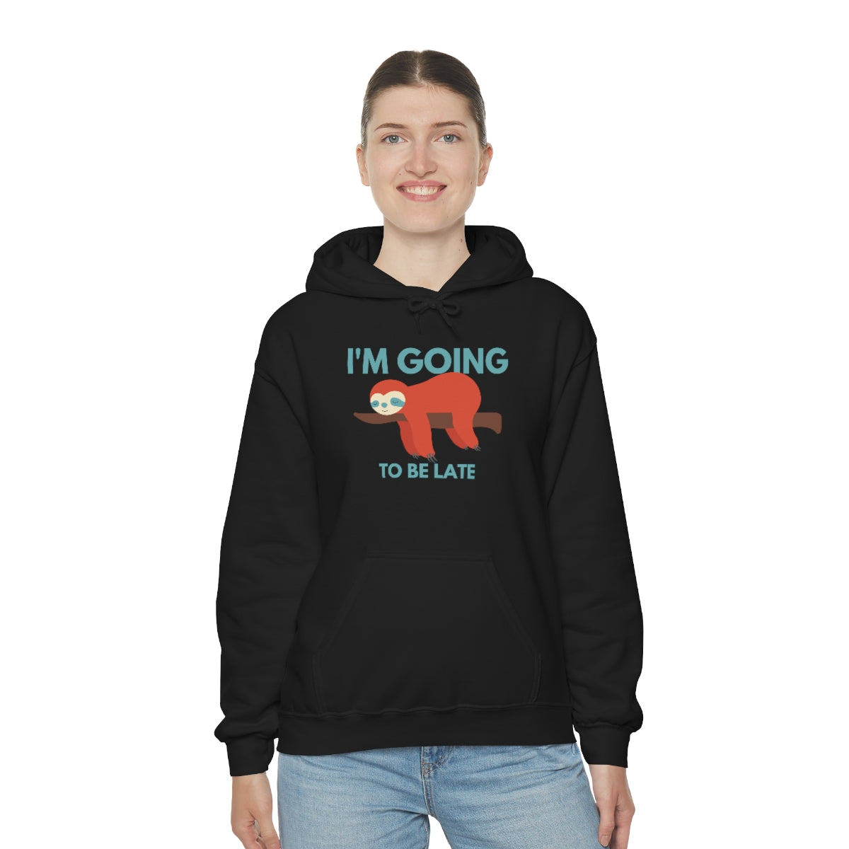 I'm Going to be Late Funny Unisex Heavy Blend™ Hoodie