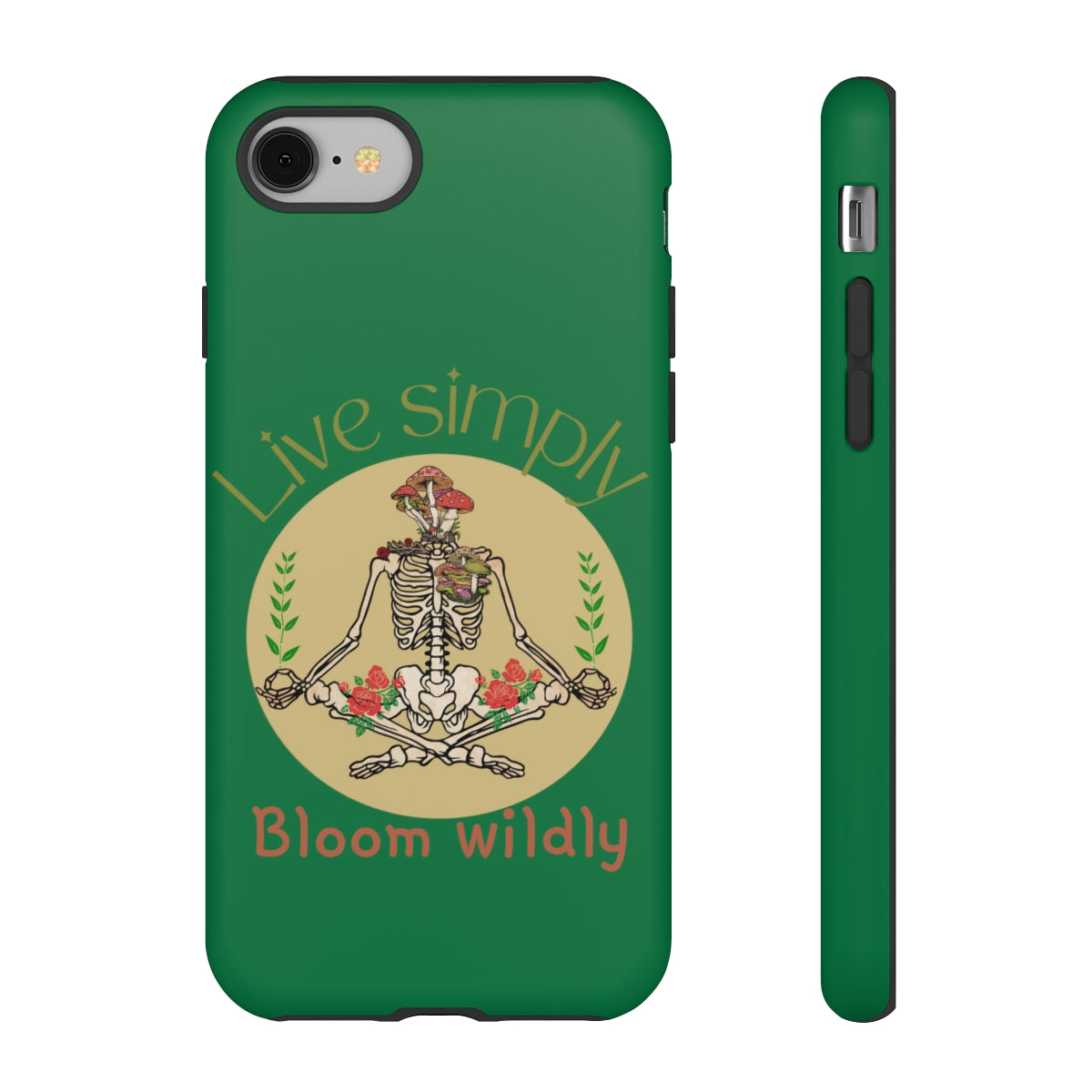 Live Simply Bloom Wildly, Nature Lovers, Gardener Gift Tough Cases