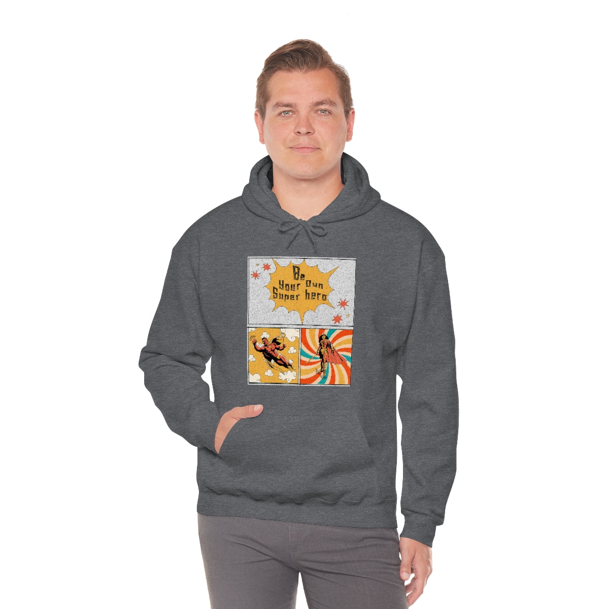 Be Your Own Supe Hero Unisex Heavy Blend™ Hoodie