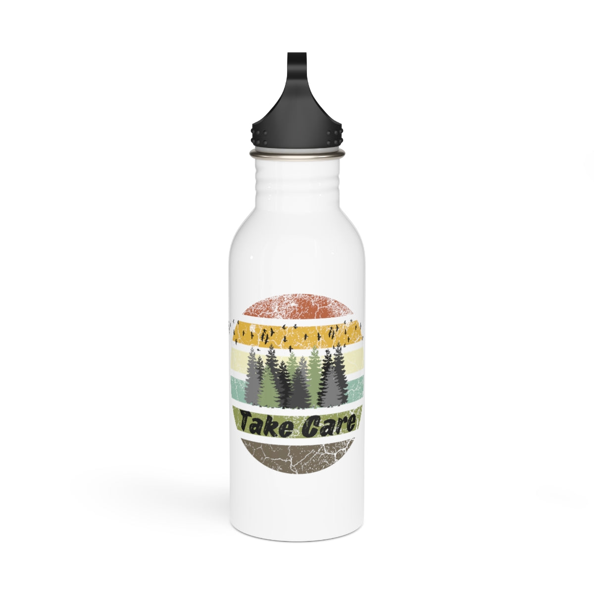 Take Care Hiking Camping Stainless Steel Water Bottle