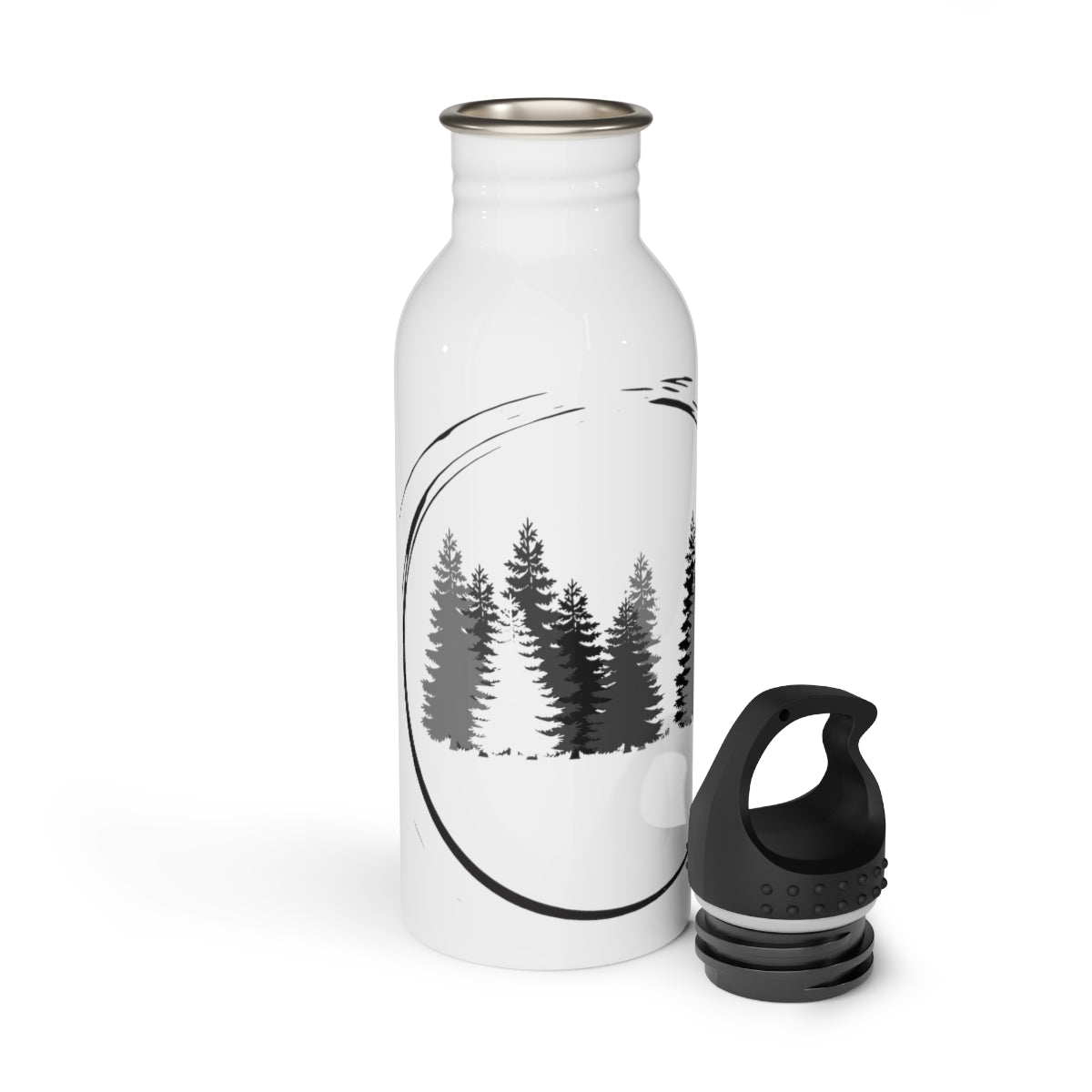 Pine Tree Hiking Camping Hiking Nature Lovers Stainless Steel Water Bottle