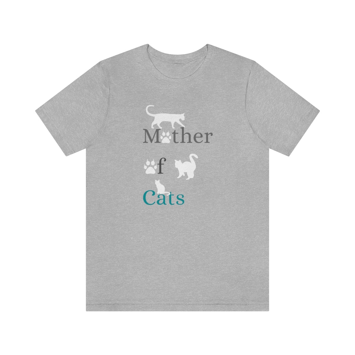 Mother of Cats Unisex Jersey Short Sleeve T-Shirt