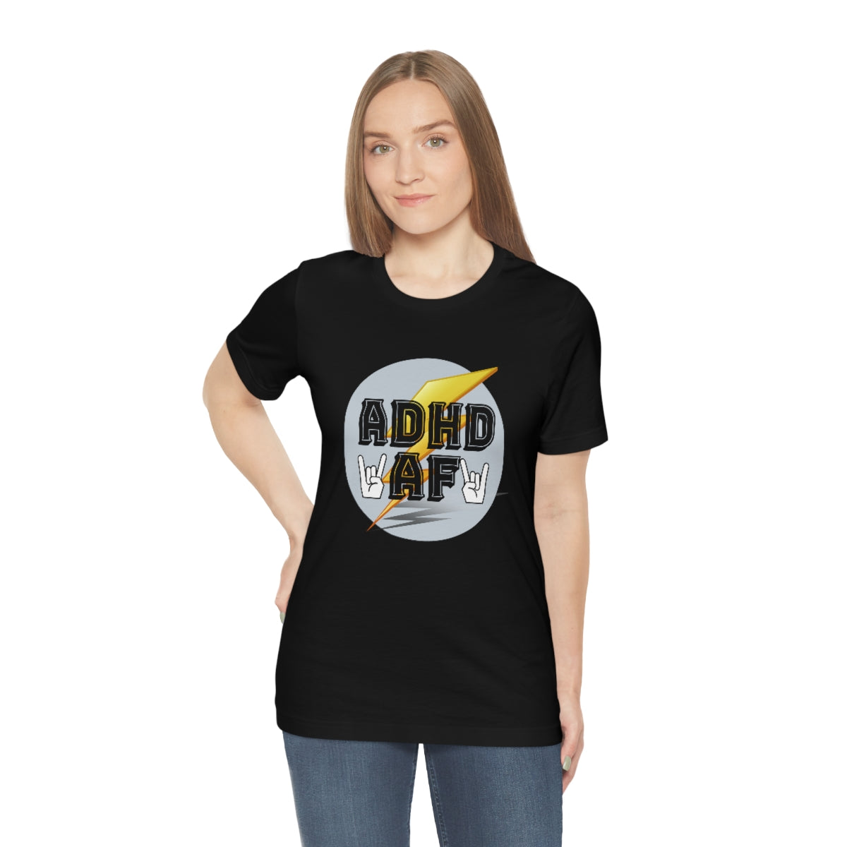 ADHD AF Unisex Jersey Short Sleeve T-Shirt