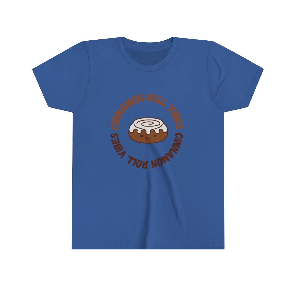 Cinnamon Roll Vibes Cute Kids Heavy Cotton™ Tee