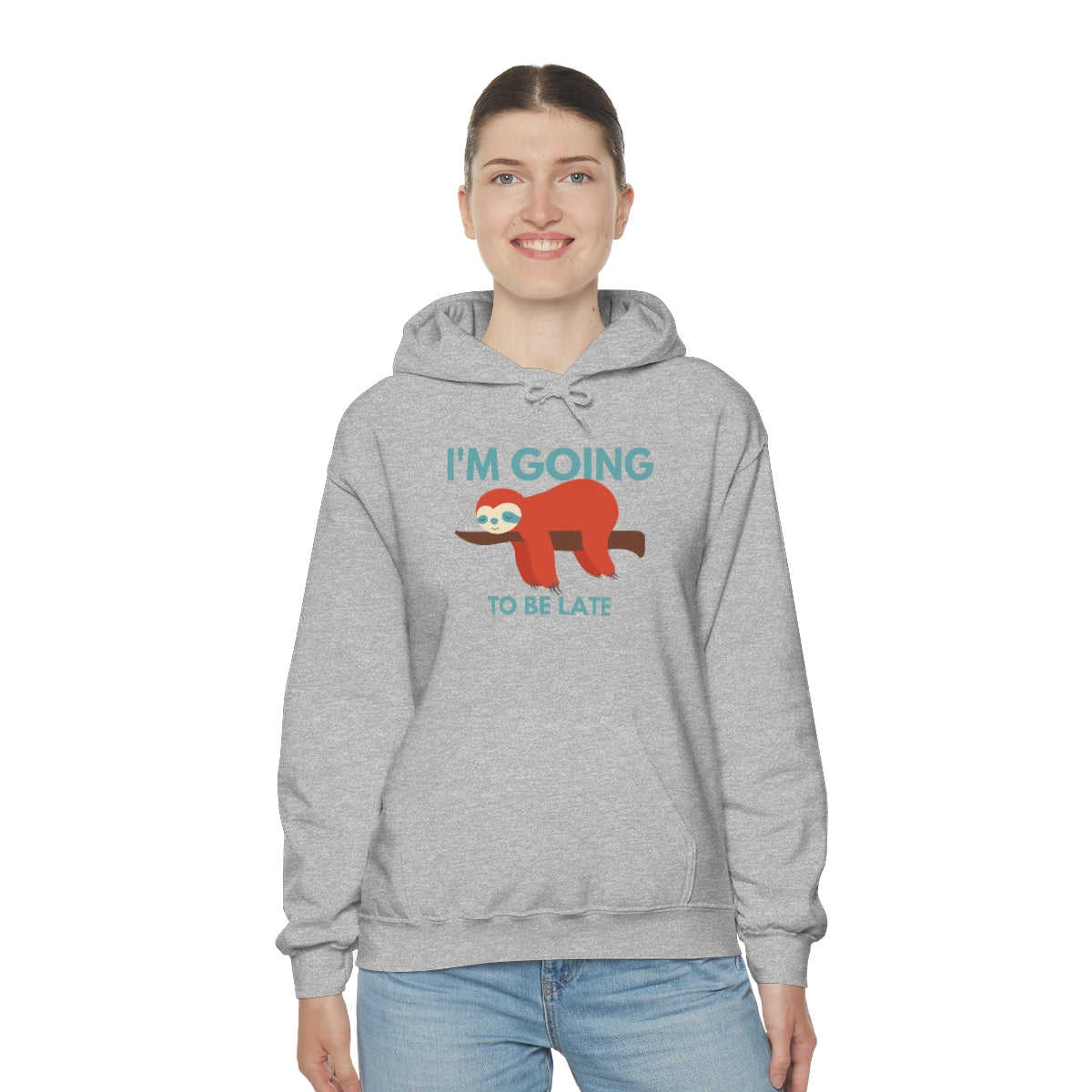 I'm Going to be Late Funny Unisex Heavy Blend™ Hoodie