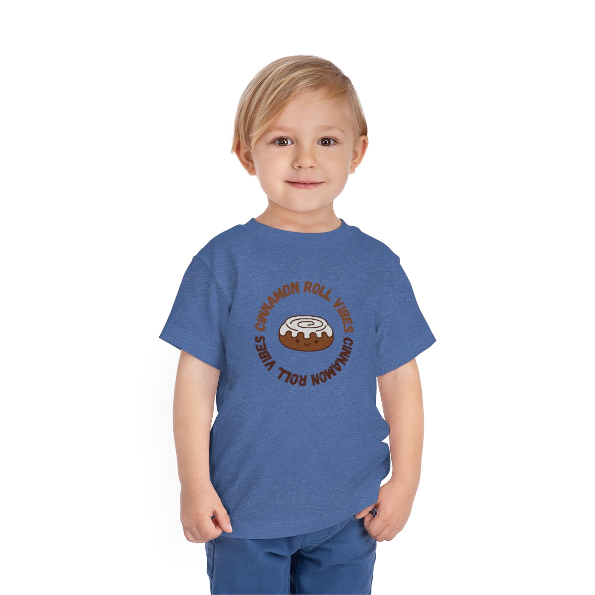 Cinnamon Roll Vibes Cute Toddler T-shirt