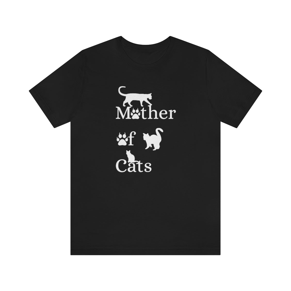 Mother of Cats Unisex Jersey Short Sleeve T-Shirt