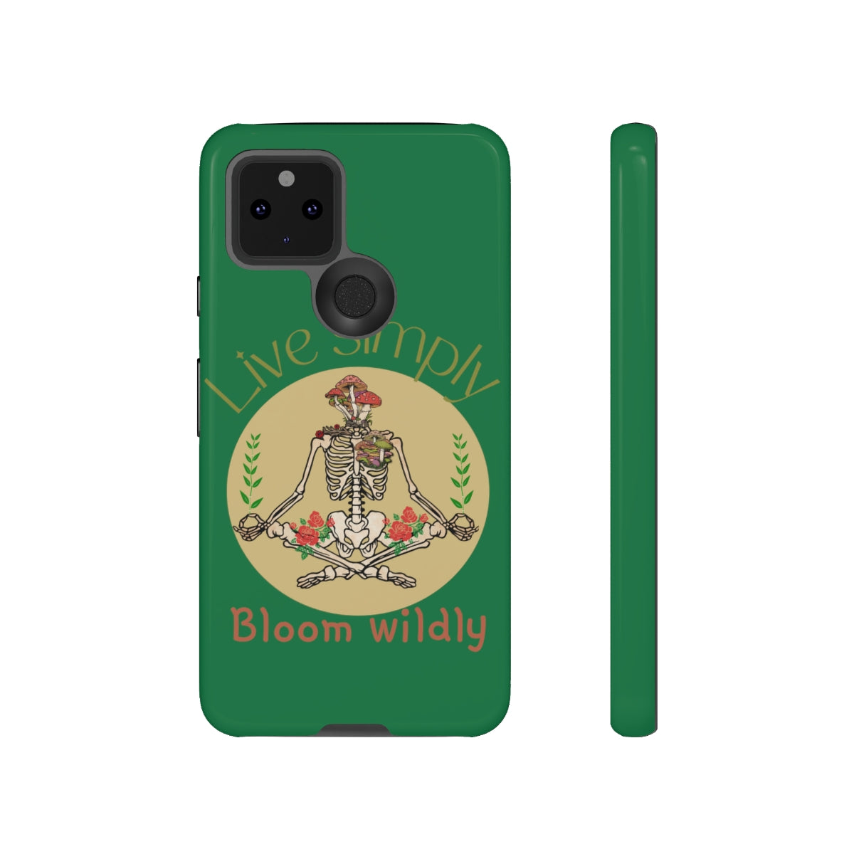 Live Simply Bloom Wildly, Nature Lovers, Gardener Gift Tough Cases