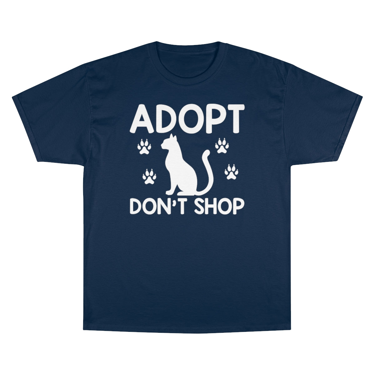 Adopt Don't Shop Animal Tee Advocate Champion Men's Premium T-Shirt