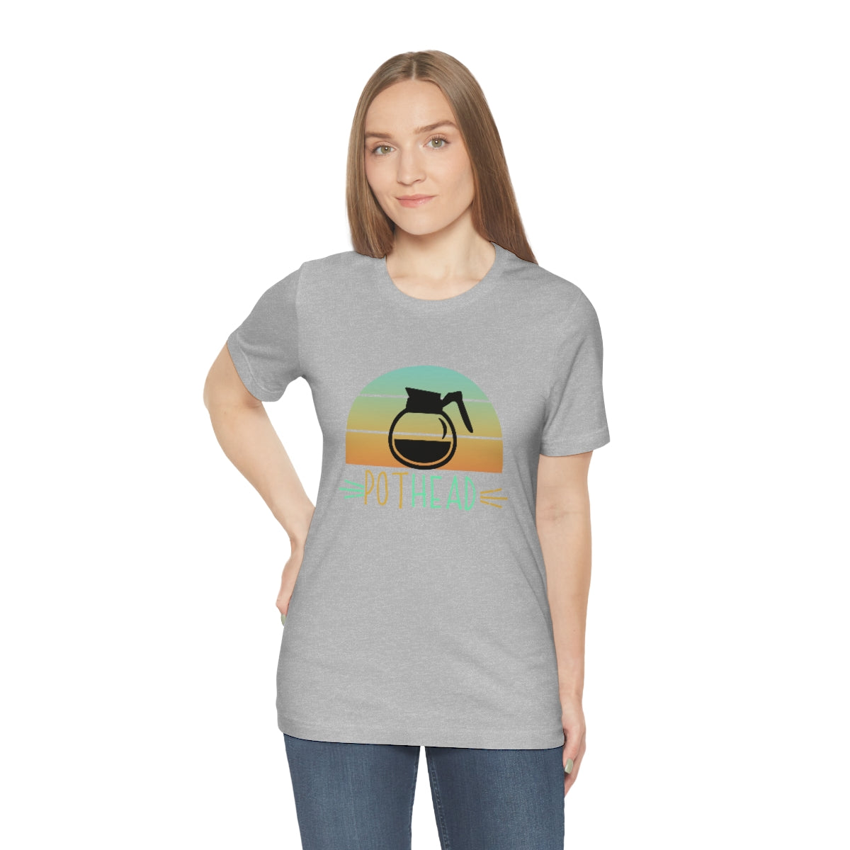 Pothead Funny Coffee Lovers Unisex Jersey Short Sleeve T-Shirt