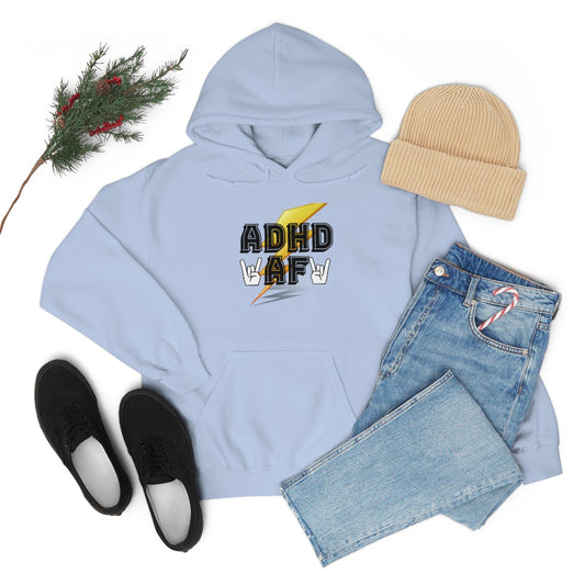 ADHD AF Neurodiversity Awareness Unisex Heavy Blend™ Hoodie