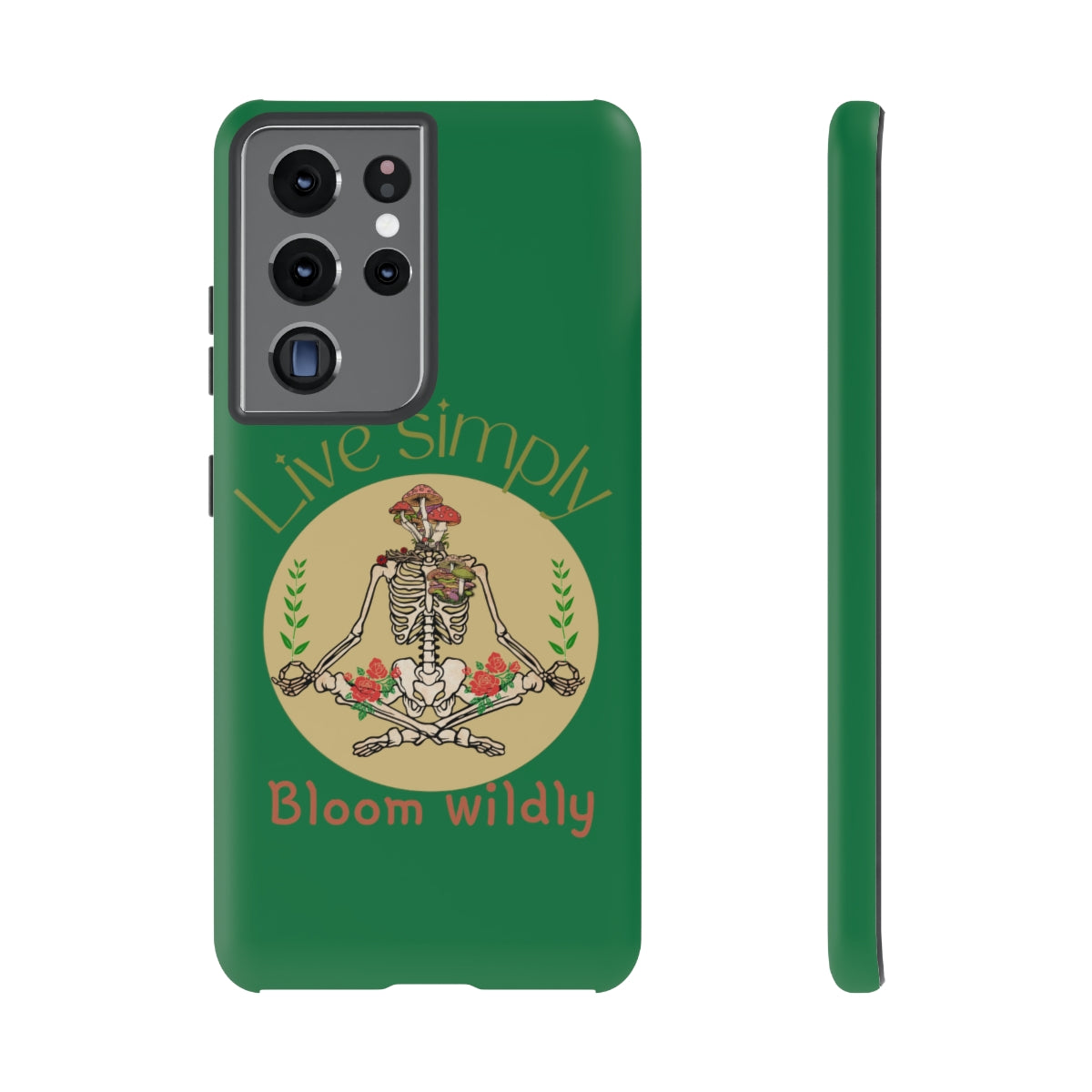 Live Simply Bloom Wildly, Nature Lovers, Gardener Gift Tough Cases